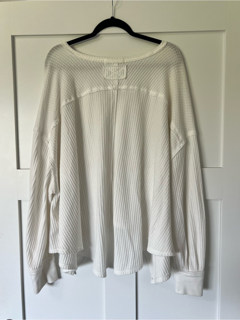 Free People Coraline White Thermal Top - Picture 3 of 6